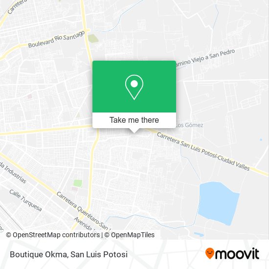 Boutique Okma map