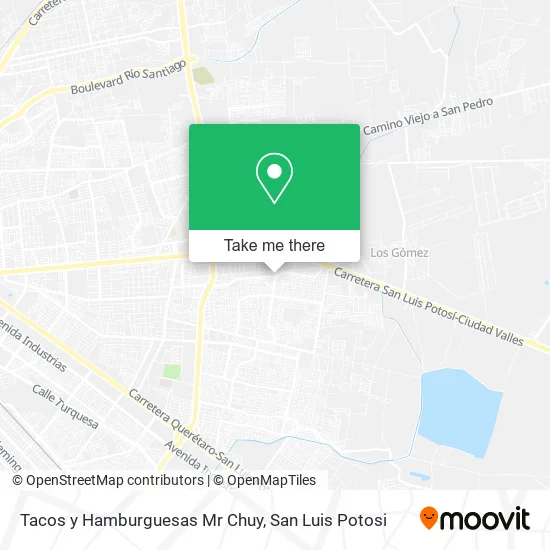 Mapa de Tacos y Hamburguesas Mr Chuy