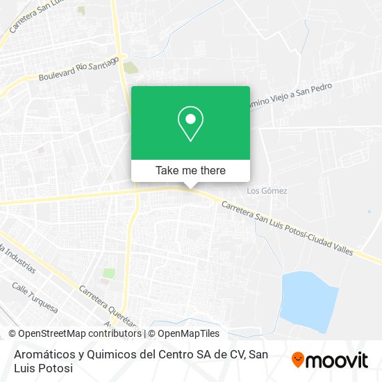 Aromáticos y Quimicos del Centro SA de CV map