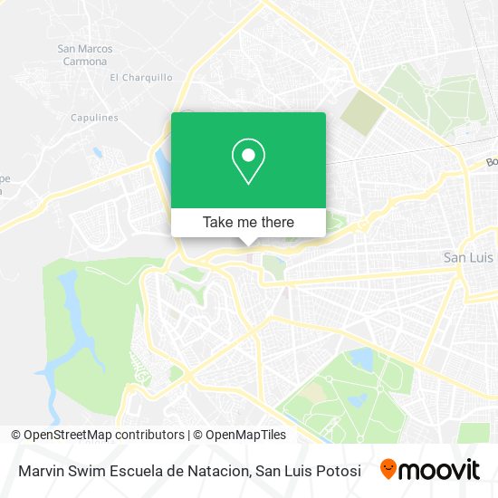 Marvin Swim Escuela de Natacion map
