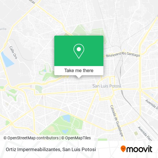 Ortiz Impermeabilizantes map