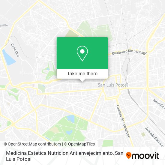 Medicina Estetica Nutricion Antienvejecimiento map