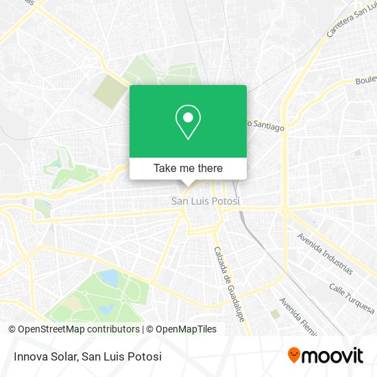 Innova Solar map
