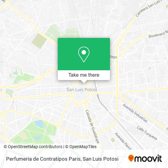 Perfumeria de Contratipos Paris map