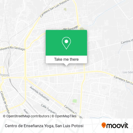 Mapa de Centro de Enseñanza Yoga