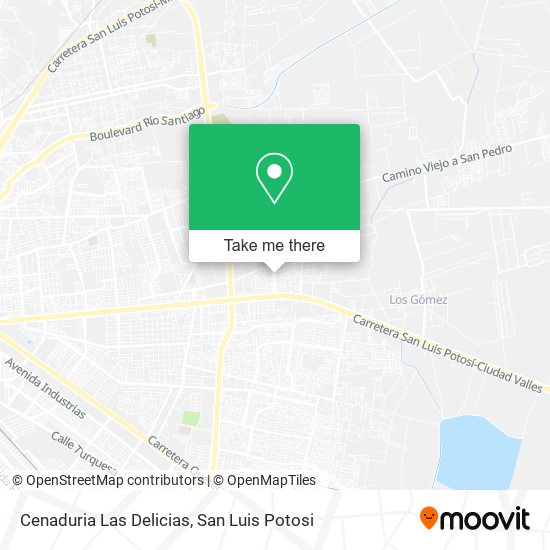 Mapa de Cenaduria Las Delicias
