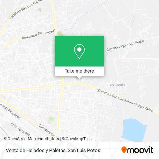 Venta de Helados y Paletas map
