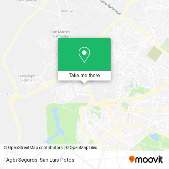 Agbi Seguros map