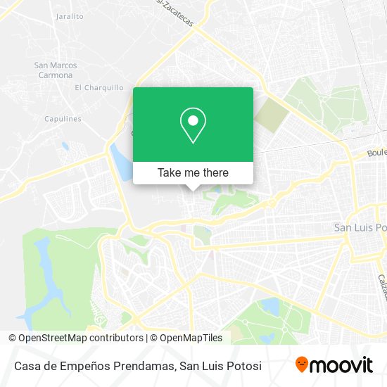 Casa de Empeños Prendamas map