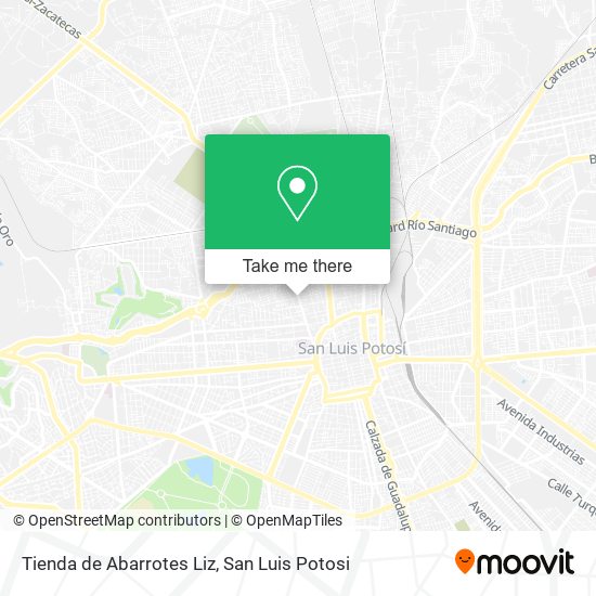 Tienda de Abarrotes Liz map