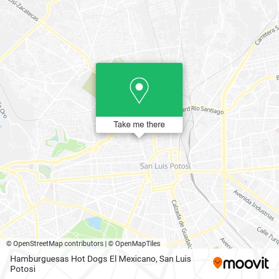 Hamburguesas Hot Dogs El Mexicano map