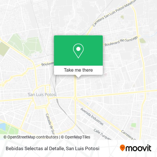 Mapa de Bebidas Selectas al Detalle