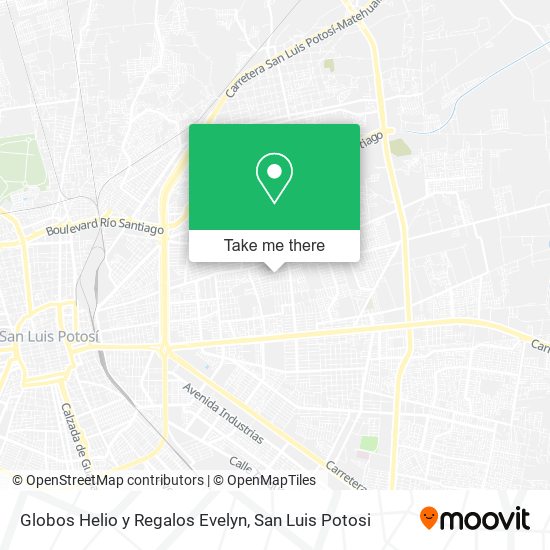 Globos Helio y Regalos Evelyn map