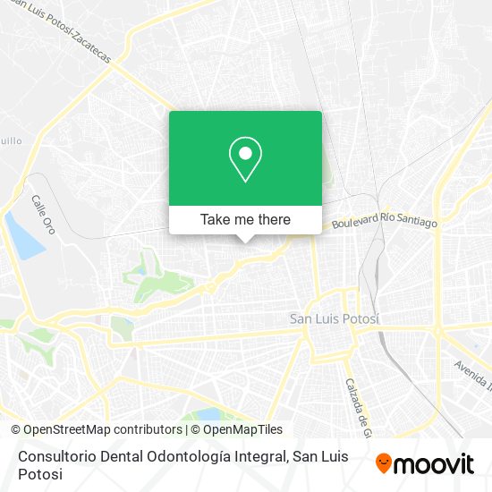 Mapa de Consultorio Dental Odontología Integral