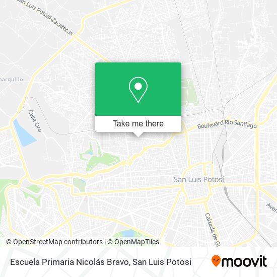 Escuela Primaria Nicolás Bravo map