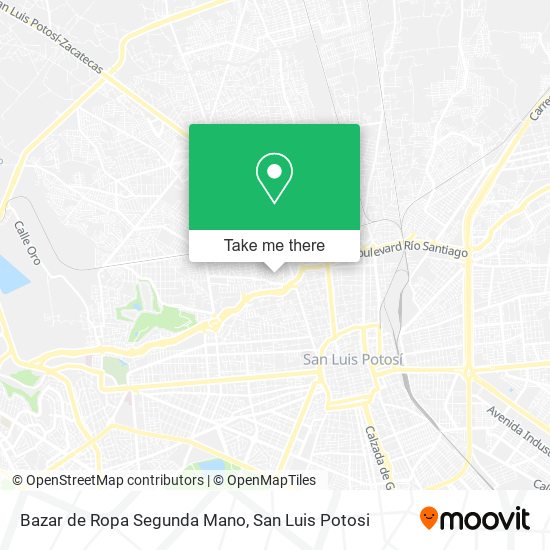 Bazar de Ropa Segunda Mano map