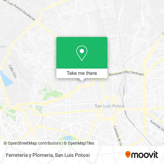 Ferreteria y Plomeria map