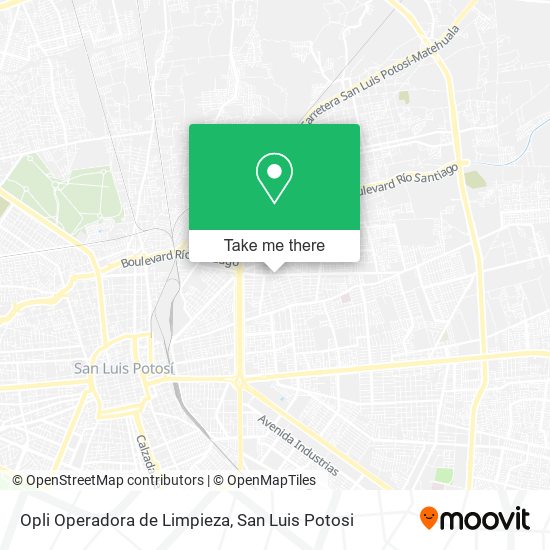 Mapa de Opli Operadora de Limpieza