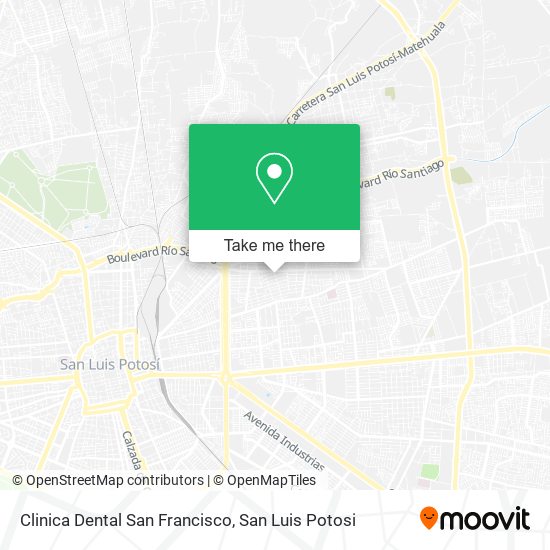 Clinica Dental San Francisco map