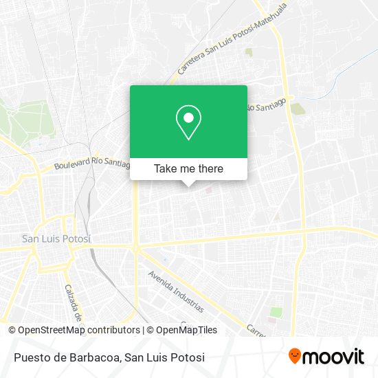 Mapa de Puesto de Barbacoa