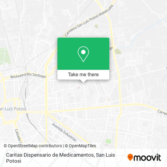 Caritas Dispensario de Medicamentos map