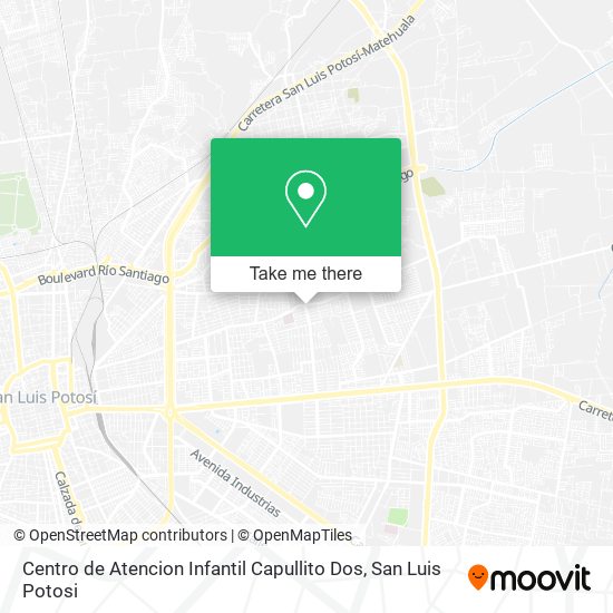 Centro de Atencion Infantil Capullito Dos map