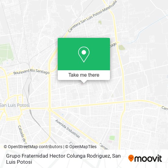 Grupo Fraternidad Hector Colunga Rodriguez map