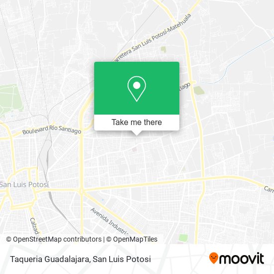 Mapa de Taqueria Guadalajara
