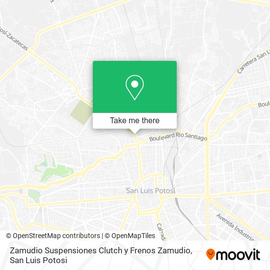 Mapa de Zamudio Suspensiones Clutch y Frenos Zamudio