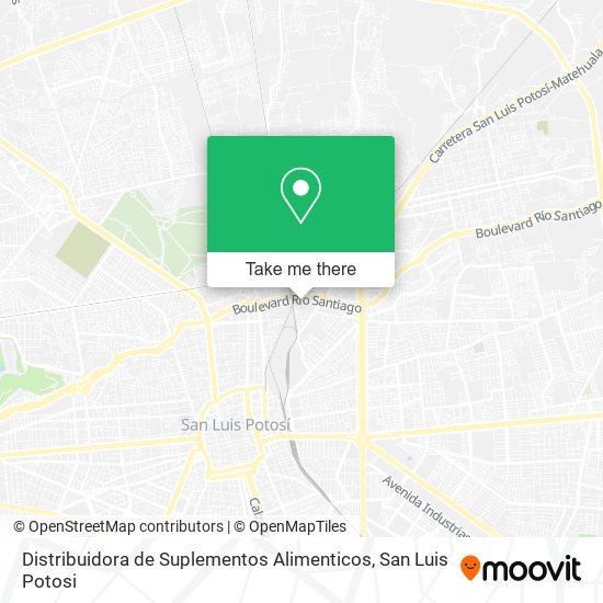 Distribuidora de Suplementos Alimenticos map