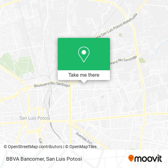 Mapa de BBVA Bancomer