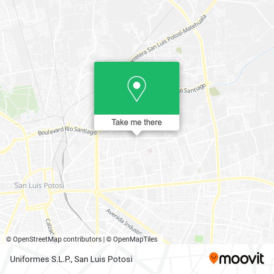 Uniformes S.L.P. map