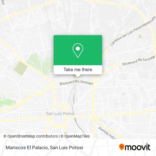 Mariscos El Palacio map
