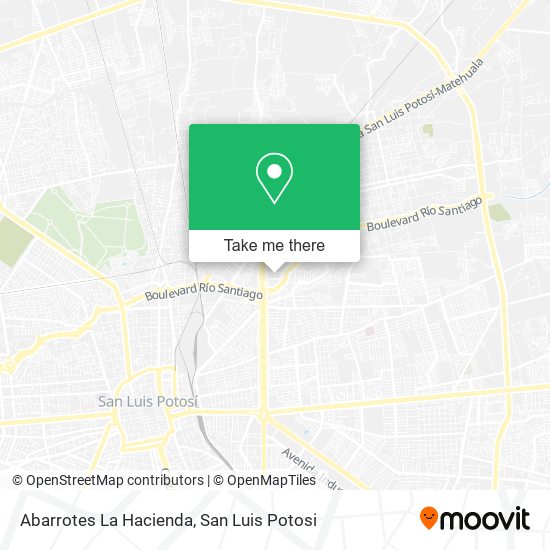 Abarrotes La Hacienda map