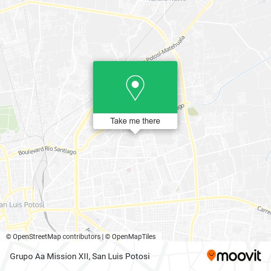 Mapa de Grupo Aa Mission XII