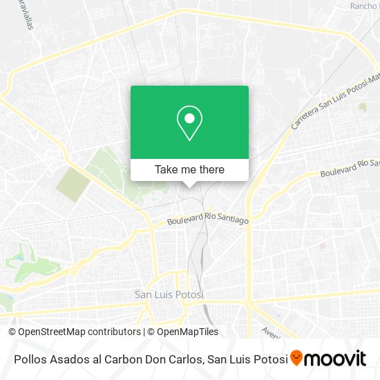 Pollos Asados al Carbon Don Carlos map