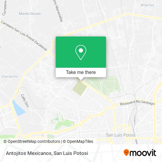 Antojitos Mexicanos map