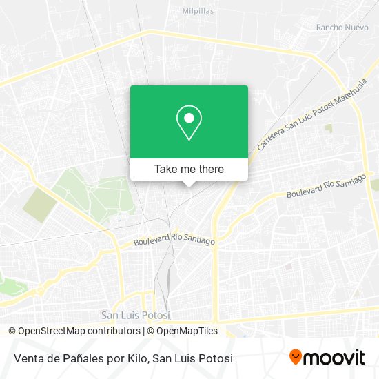 Mapa de Venta de Pañales por Kilo