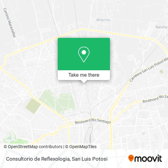 Consultorio de Reflexologia map