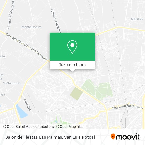 Mapa de Salon de Fiestas Las Palmas