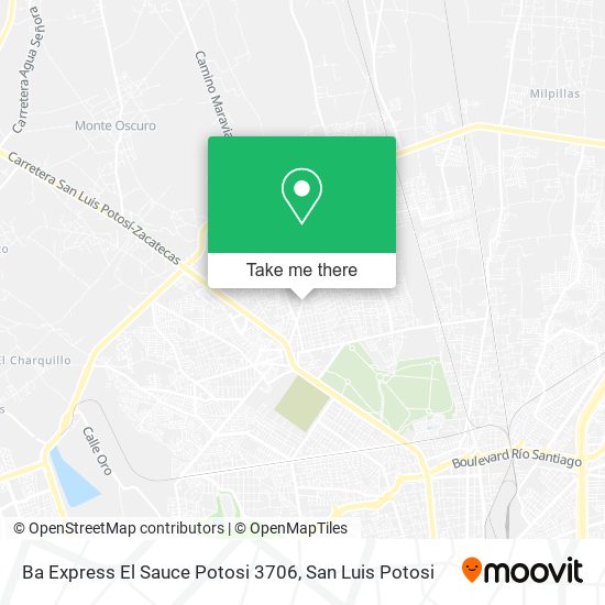 Ba Express El Sauce Potosi 3706 map