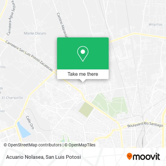 Acuario Nolasea map