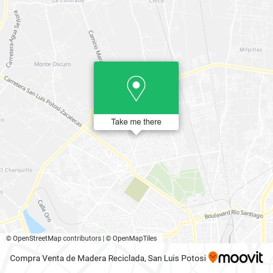 Compra Venta de Madera Reciclada map
