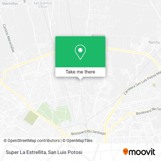 Super La Estrellita map