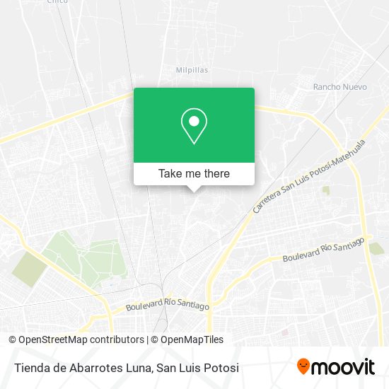 Mapa de Tienda de Abarrotes Luna