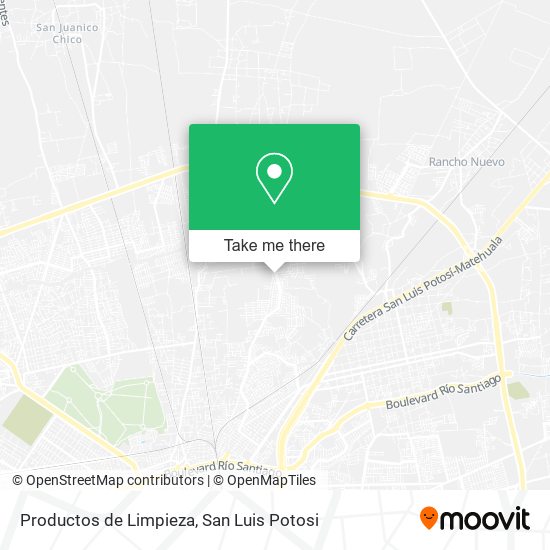 Productos de Limpieza map