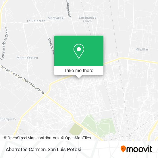 Abarrotes Carmen map