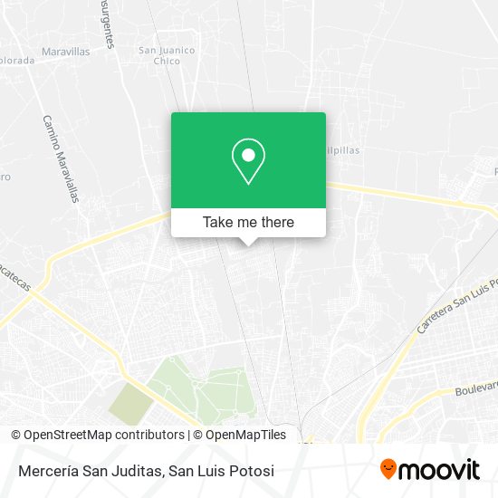 Mercería San Juditas map
