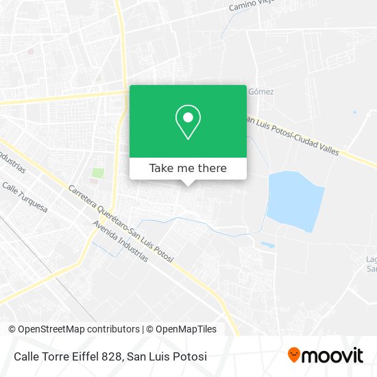 Calle Torre Eiffel 828 map