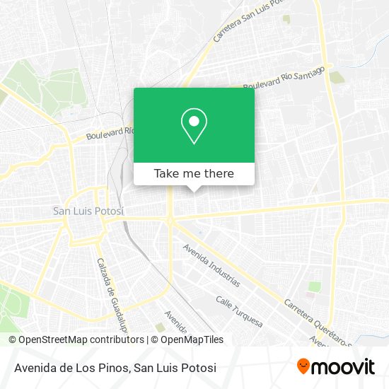 Mapa de Avenida de Los Pinos